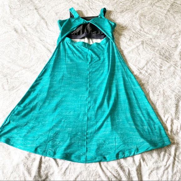 PRANA Skypath Dress Teal Riptide NWT - Picture 12 of 13